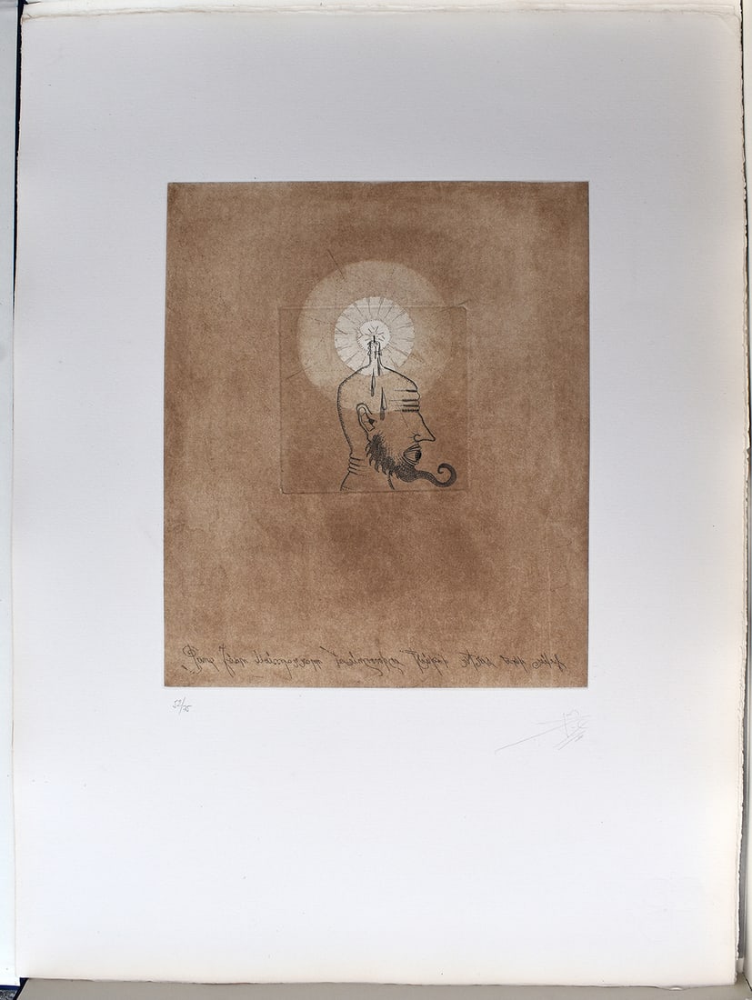 Joan Ponc 1973 Etching Loco Signed Numbered (1 of 5)