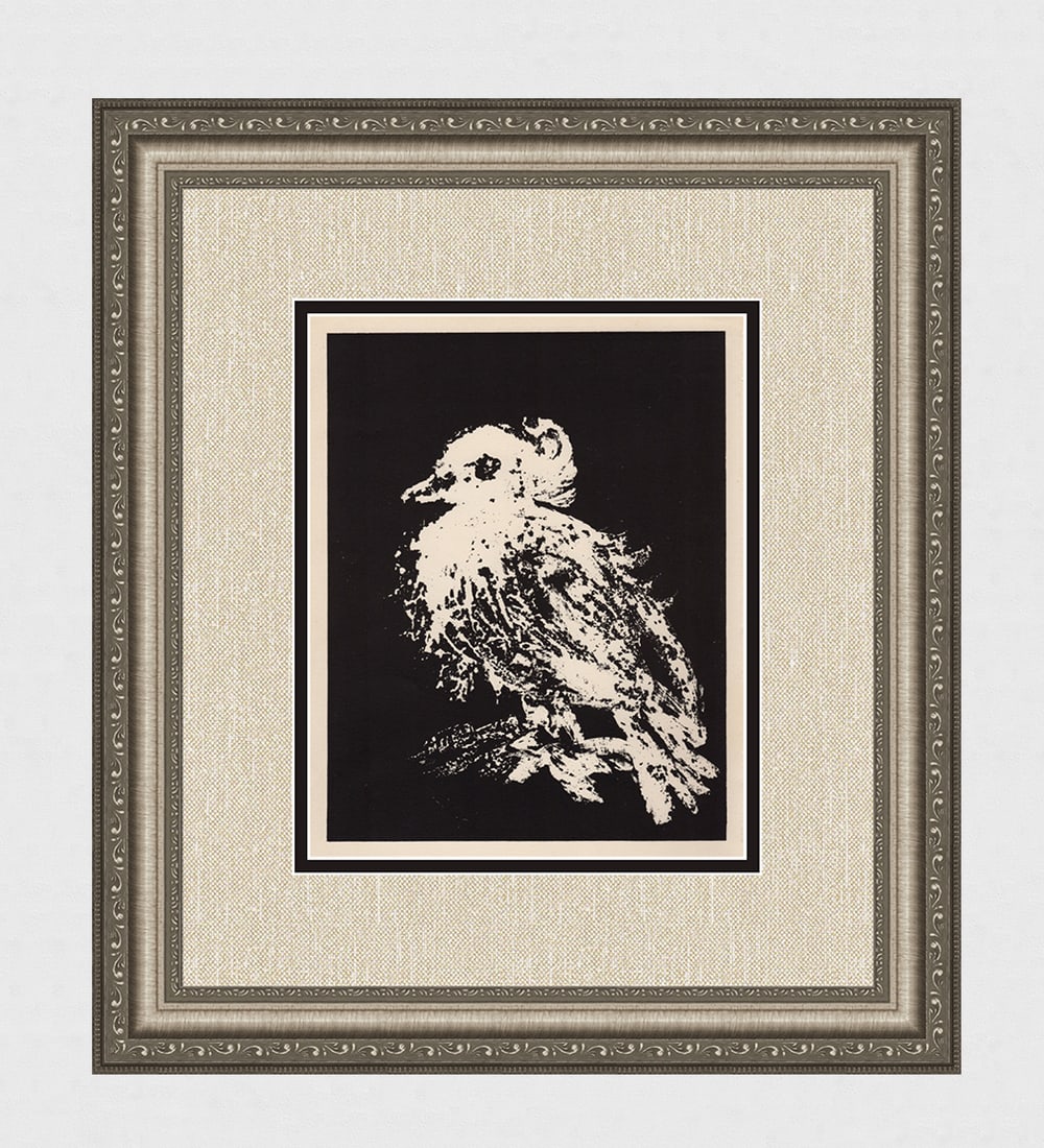 Pablo Picasso La Petite Colombe 1949 Lithograph Framed (1 of 3)