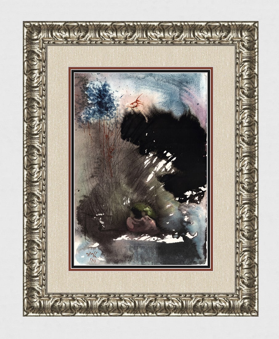 Salvador Dali Original Garden of Eden 1967 Framed Lithograph (1 of 4)