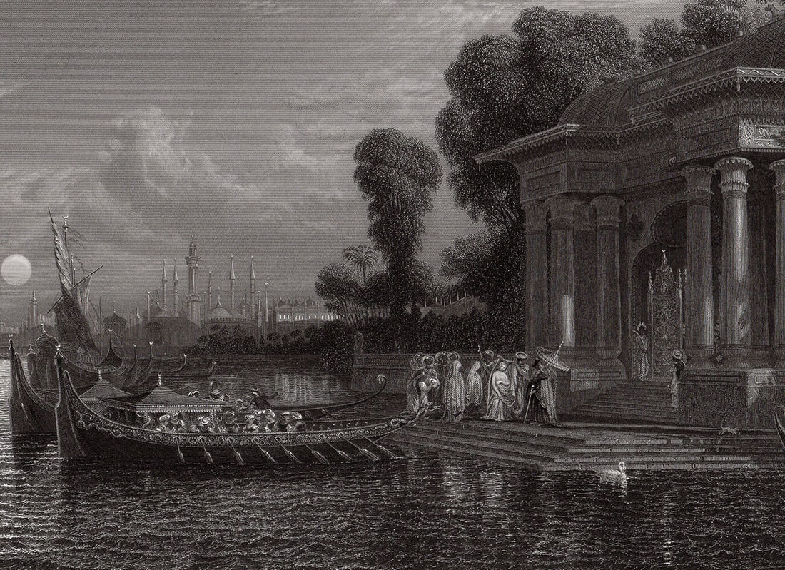 Francis Danby ARA 1857 Engraving Signed - 2