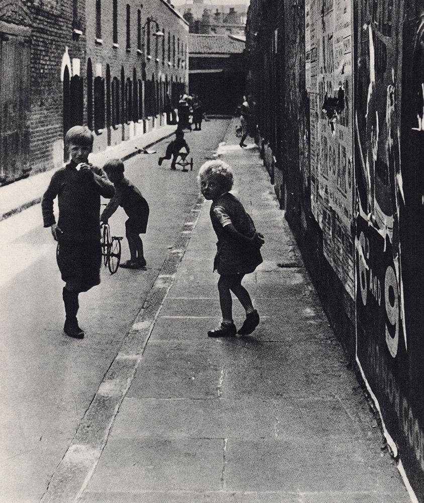 Bill Brandt Early Gustave Dore's London Rediscovered 1930's photogravure: Bill Brandt. (British, 1904 - 1983). Early Gustave Dore's London Rediscovered. Antique Photogravure. 1937-1940. Excellent. Teriade. Draeger Freres. Image size 7 3/4 x 9 1/4 inches. Approximately 17 x 
