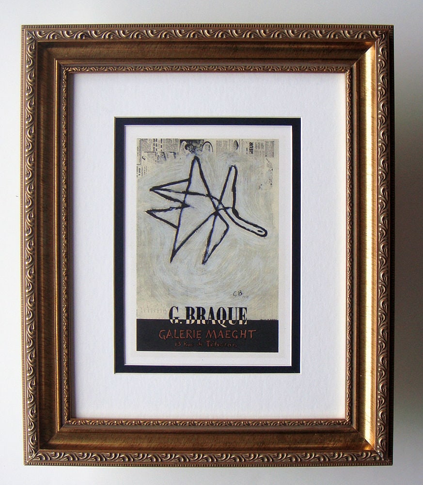 Georges Braque 1959 lithograph G. Braque signed (1 of 1)