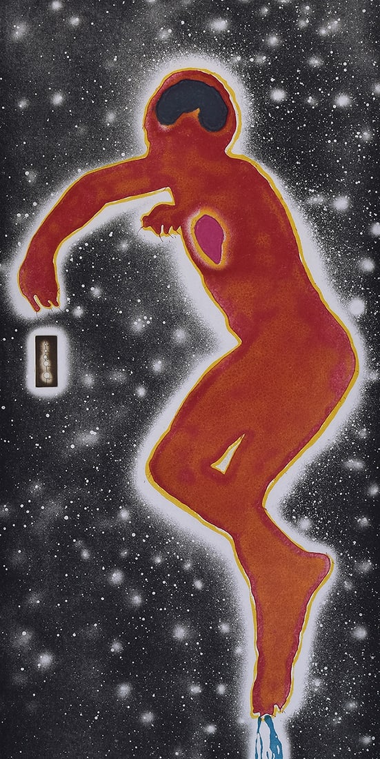 Zush Evru 1982 Etching Kaisu Evrod Signed Numbered - 2