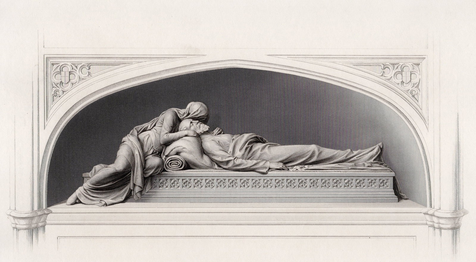 John Henry Foley Robert Bruce Monument 1866 engraving (1 of 2)