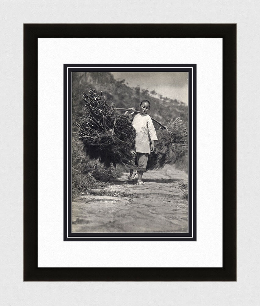 Lang Jingshan Chinese Girl 1930's photogravure (1 of 2)