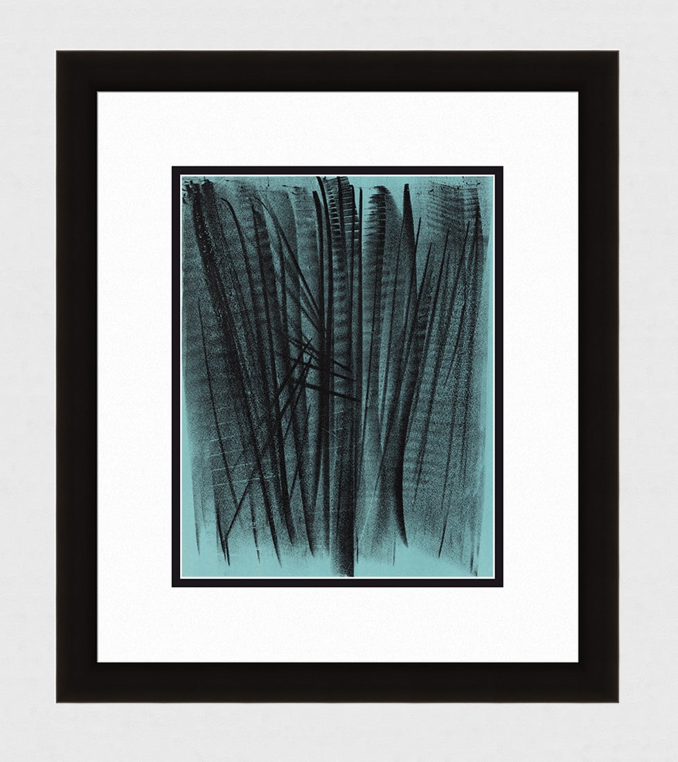 1964 Hans Hartung Original Lithograph Hope Framed (1 of 3)