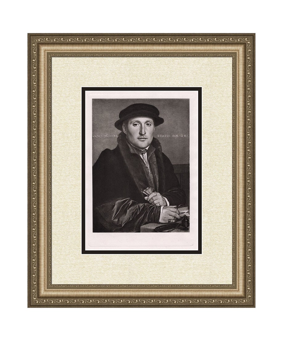 Hans Holbein the Younger Portrait of a Young Man 1892 print (1 of 3)