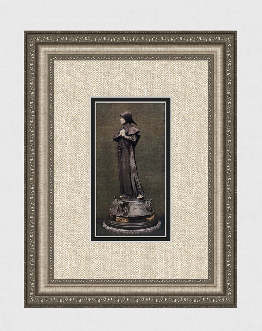 William Reynolds Stephens Color Print Guinevere Redeemed framed (1 of 3)