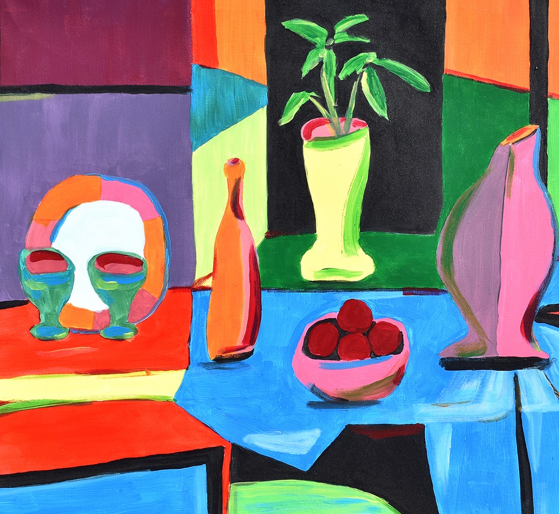 Arthur Kinslow Original Painting In Port 30 x 40 Inches: Arthur Kinslow ( American, 1955 - ) In port. Original Acrylic on Canvas.Signed by the artist lower center. Canvas Size 30 x 40 inches. Arthur Kinslow has been involved in art his entire life and belie