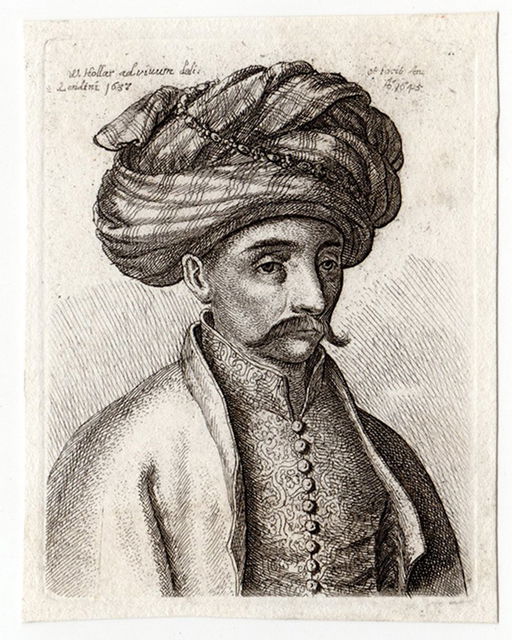 Wenceslaus Hollar Portrait of a Man in a Turban - Nov 23, 2013 | KCM