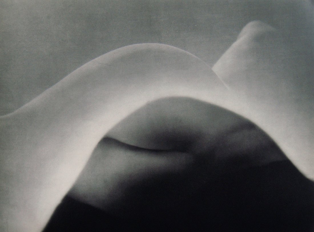 Erwin Blumenfeld photogravure framed: Blumenfeld, Erwin (1897 - 1969). "Nude Sculpture - Aristide Maillol" Photogravure, 1937-1940. Double matted and framed in contemporary black frame. Framed dimensions 16 x 17 inches. Comes with a Certi