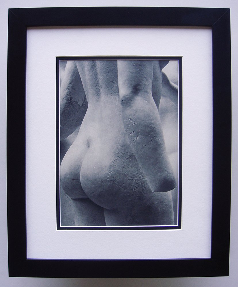 Brassai Aristide Maillol's Studio photogravure: Brassai (1899-1984) "Aristide Maillol's studio" Photogravure, 1937-1940. Double matted and framed in contemporary black frame. Framed dimensions 17 x 21 inches. Comes with a Certificate of Authenticit