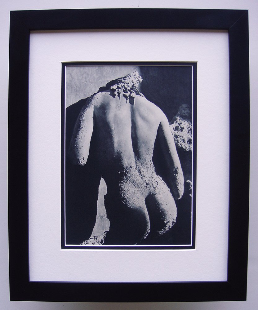 Herbert List Framed and Matted Photogravure: List, Herbert (1903 - 1975). Photogravure, 1937-1940. Double matted and framed in contemporary black frame. Framed dimensions 17 x 21 inches. Comes with a Certificate of Authenticity.