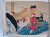 Japanese Shunga 10 Erotic Paintings Album