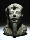 Egyptian Head of Royal Sculpture Granite