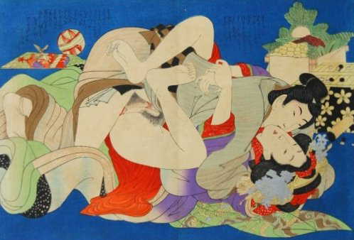 japanese-erotic-woodblock-prints-pregnet-girls-having-sex