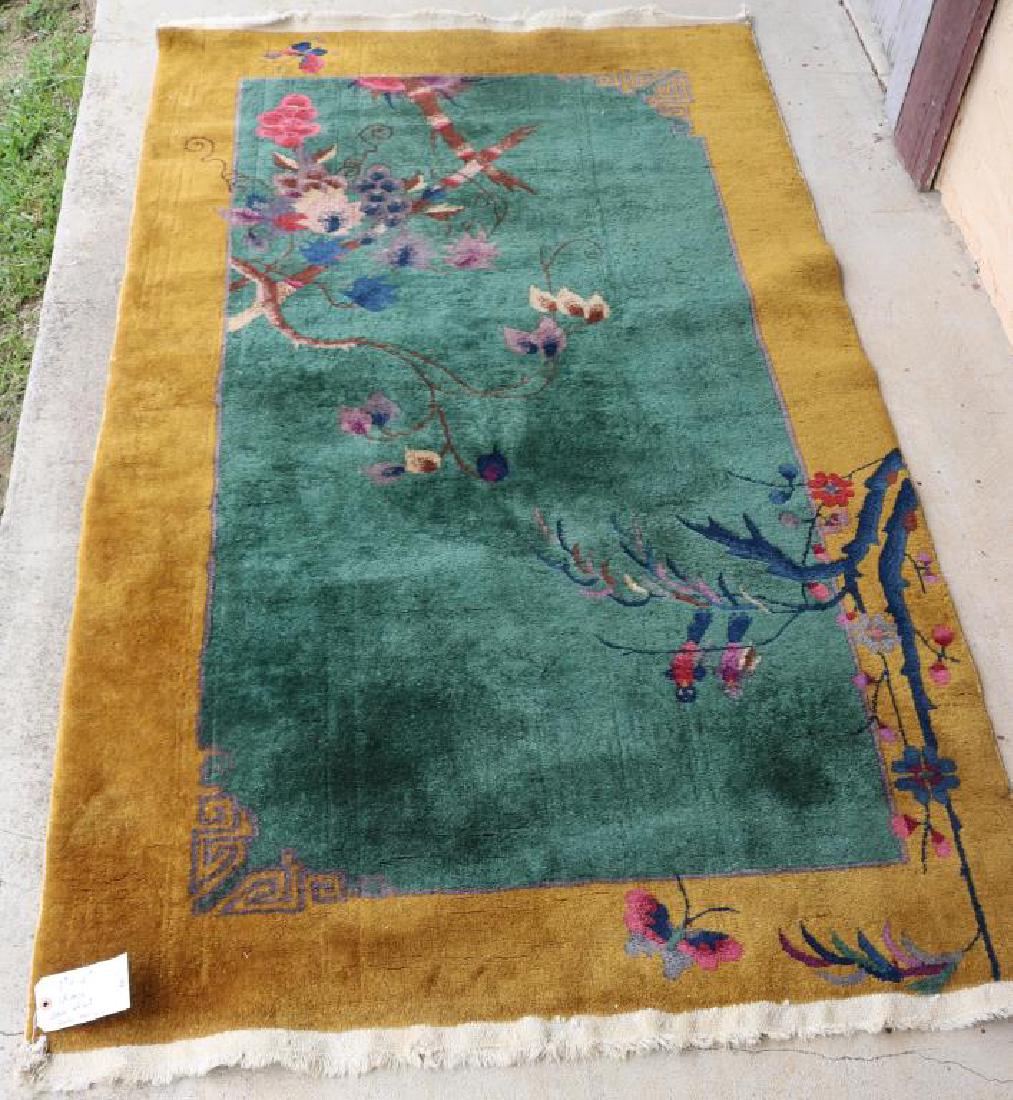 3'9" X 6'10" CHINESE RUG (1 of 1)