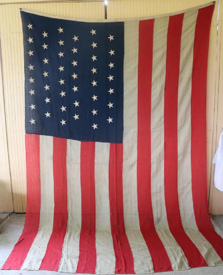 LARGE 45 STAR FLAG, 1896-1908 (1 of 2)