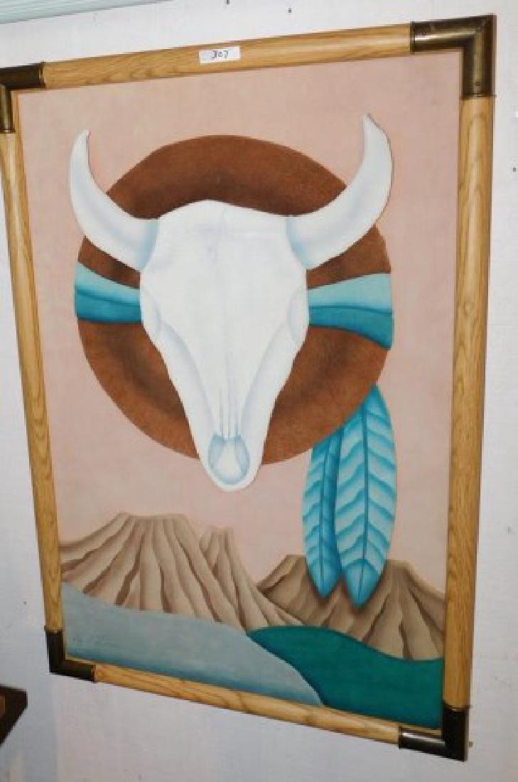 CARL QUEEN ORIGINAL NATIVE AMERICAN SUEDE (1 of 1)