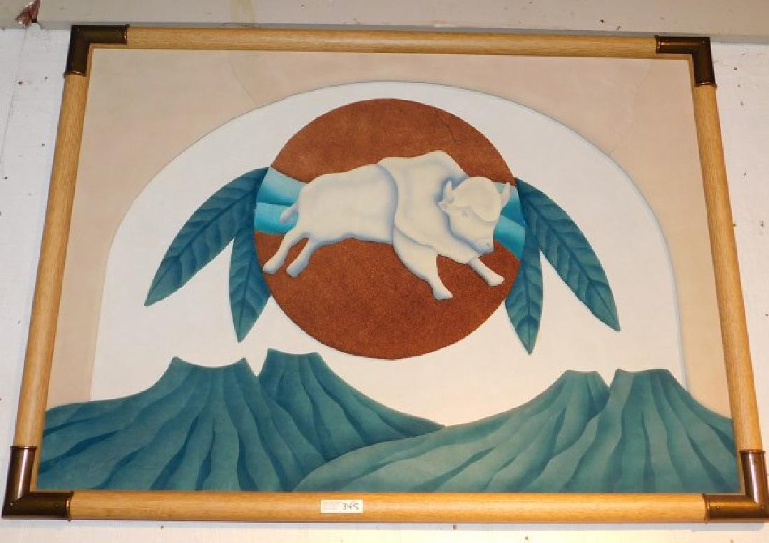 CARL QUEEN ORIGINAL NATIVE AMERICAN SUEDE (1 of 1)