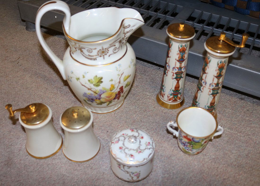 7 PCS LENOX USA INC. TUCKER PITCHER, MARSEILLES (1 of 2)