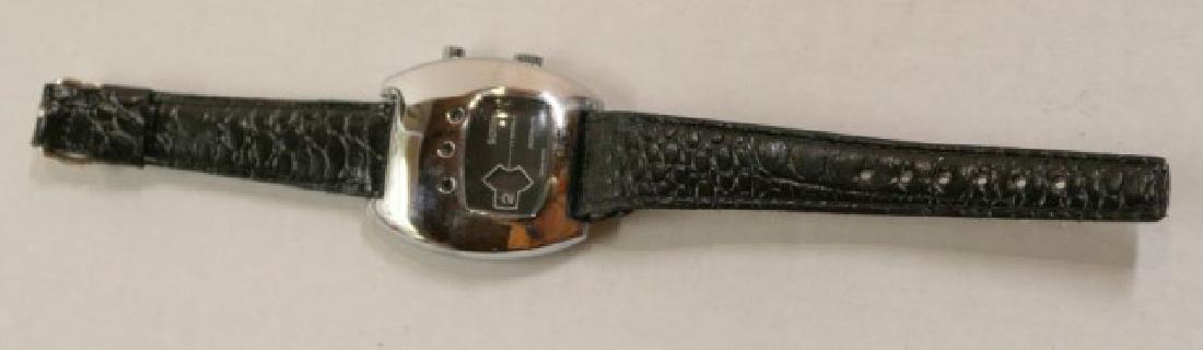 VINTAGE SUTTON JUMP TIME WRISTWATCH, UNKNOWN: WORKING CONDITION, BUT IS OLD STOCK FROM A LONG-AGO CLOSED WATCH SHOP, BAND NEEDS REPLACED