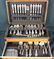 85 PC. REED & BARTON STERLING SILVER FLATWARE