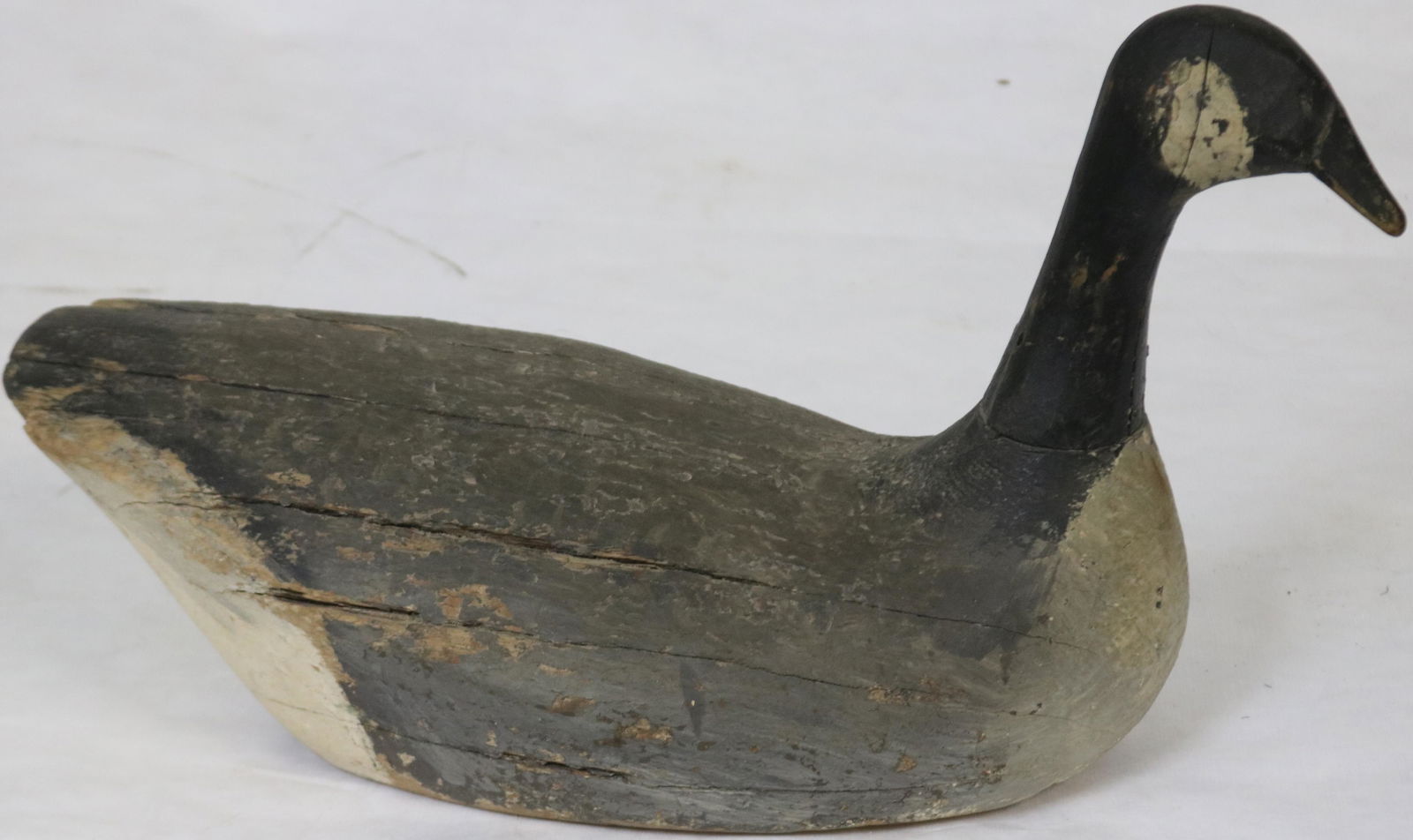 CARVED & PAINTED GOOSE DECOY, ALSO FOUND ON OKRA (1 of 6)