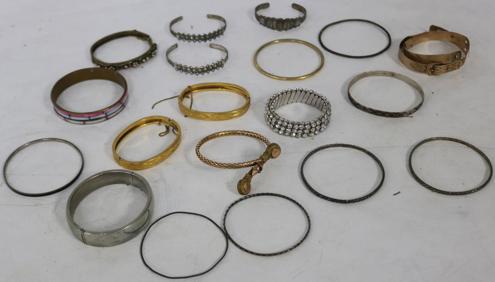 COLLECTION OF 20 STERLING SILVER, GOLD FILLED (1 of 1)