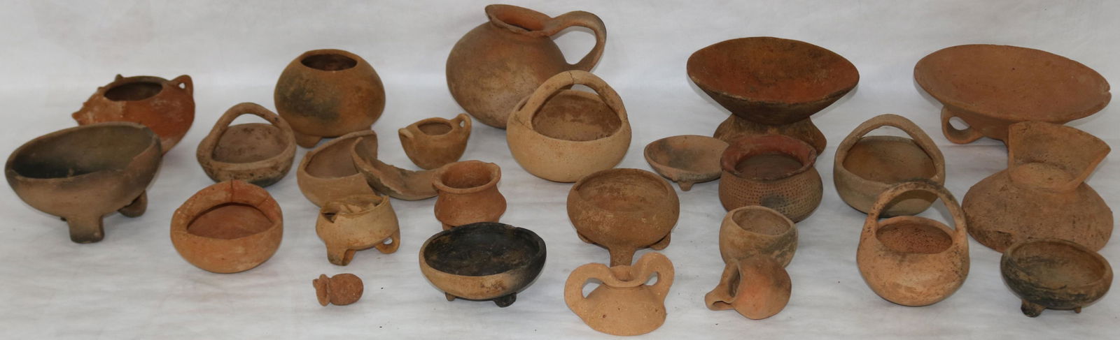 COLLECTION OF APPROX. 23 PRE-COLUMBIAN POTS, (1 of 1)
