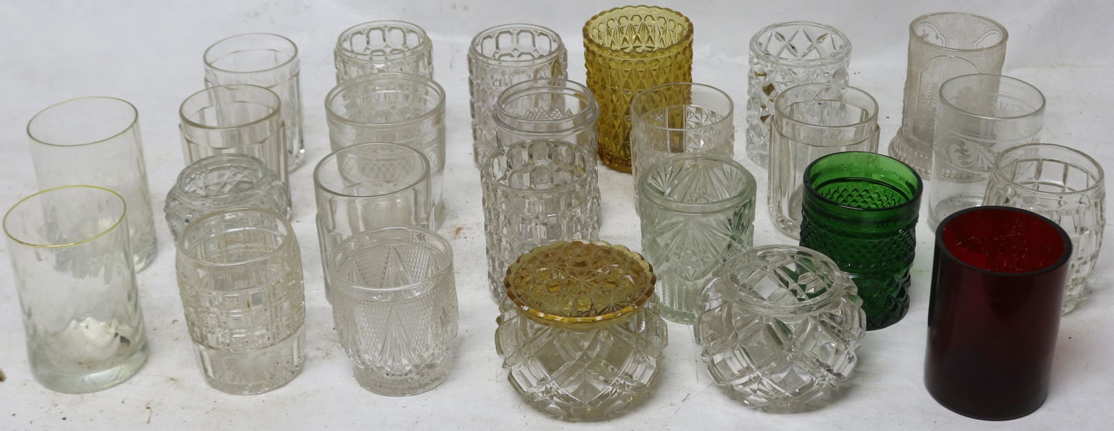 LOT OF 25 MISC. PICKLE JARS & OTHER CONTAINERS, 3 (1 of 2)