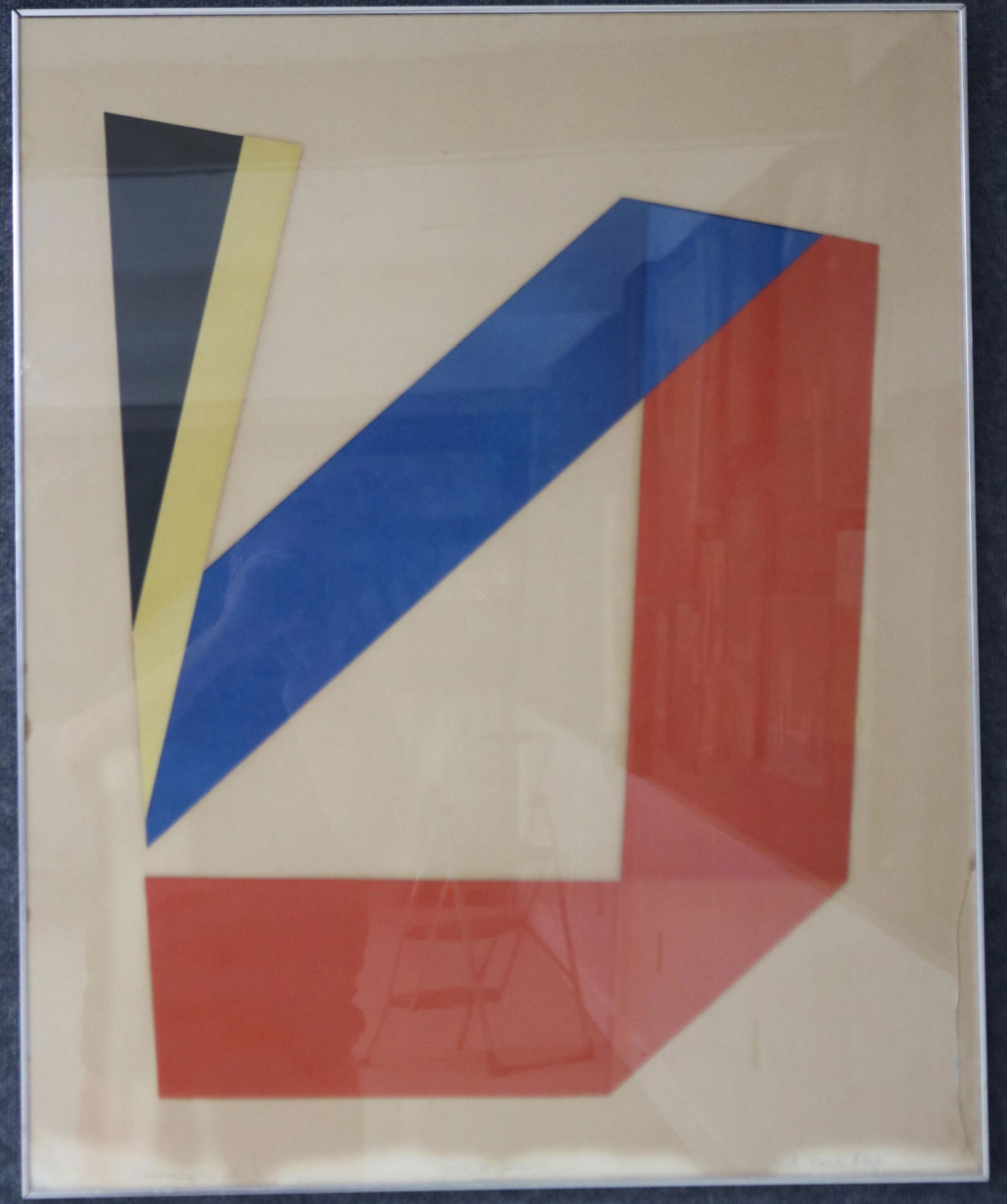 ARTIST PROOF LITHO BY JACK SONENBERG, "DIMENSIONS (1 of 4)