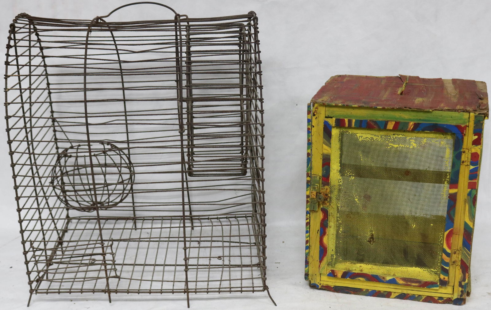 UNUSUAL WIREWORK HAMSTER CAGE TOGETHER WITH (1 of 1)