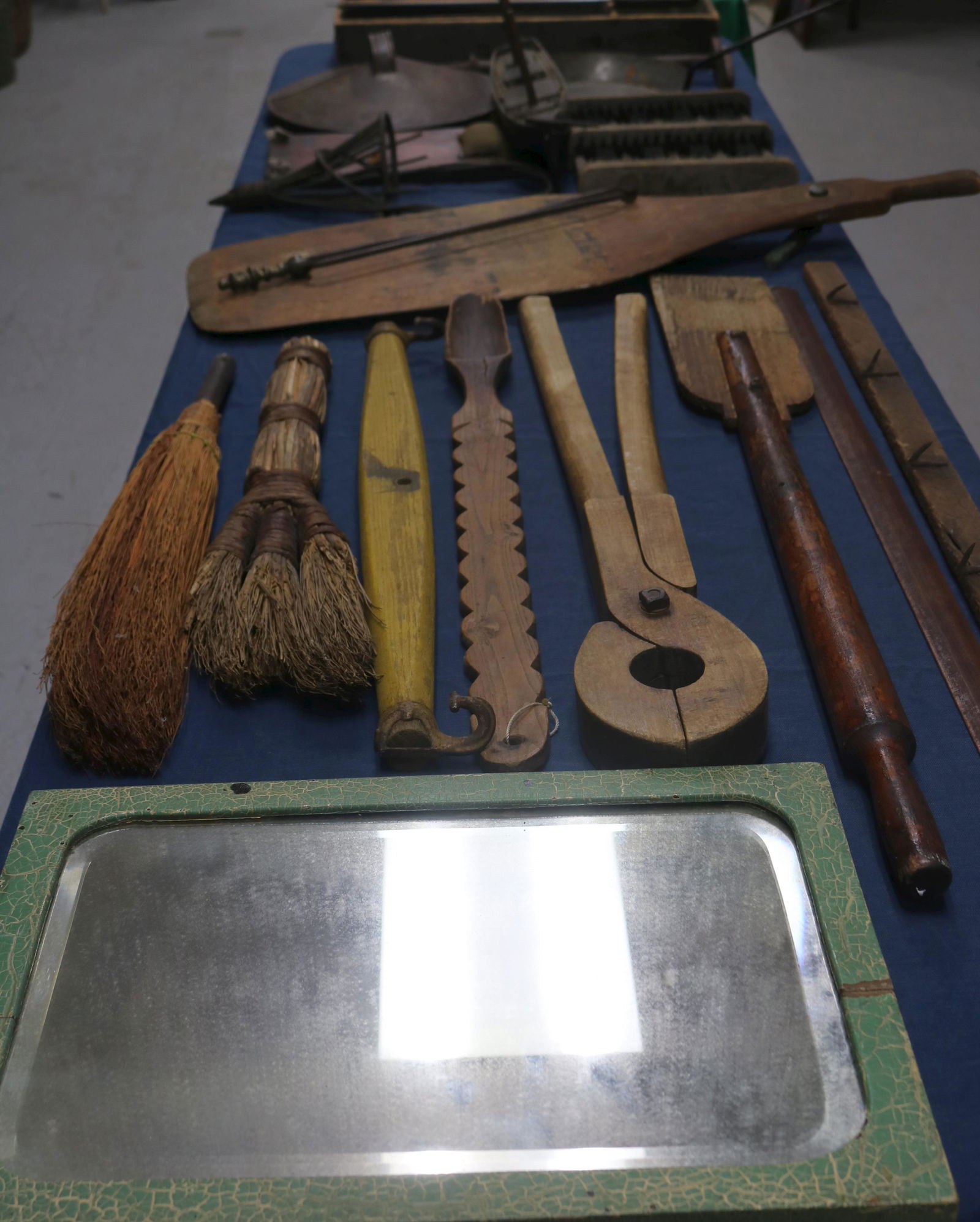 LOT OF TWENTY 19TH & EARLY 20TH C. PRIMITIVES TO (1 of 3)