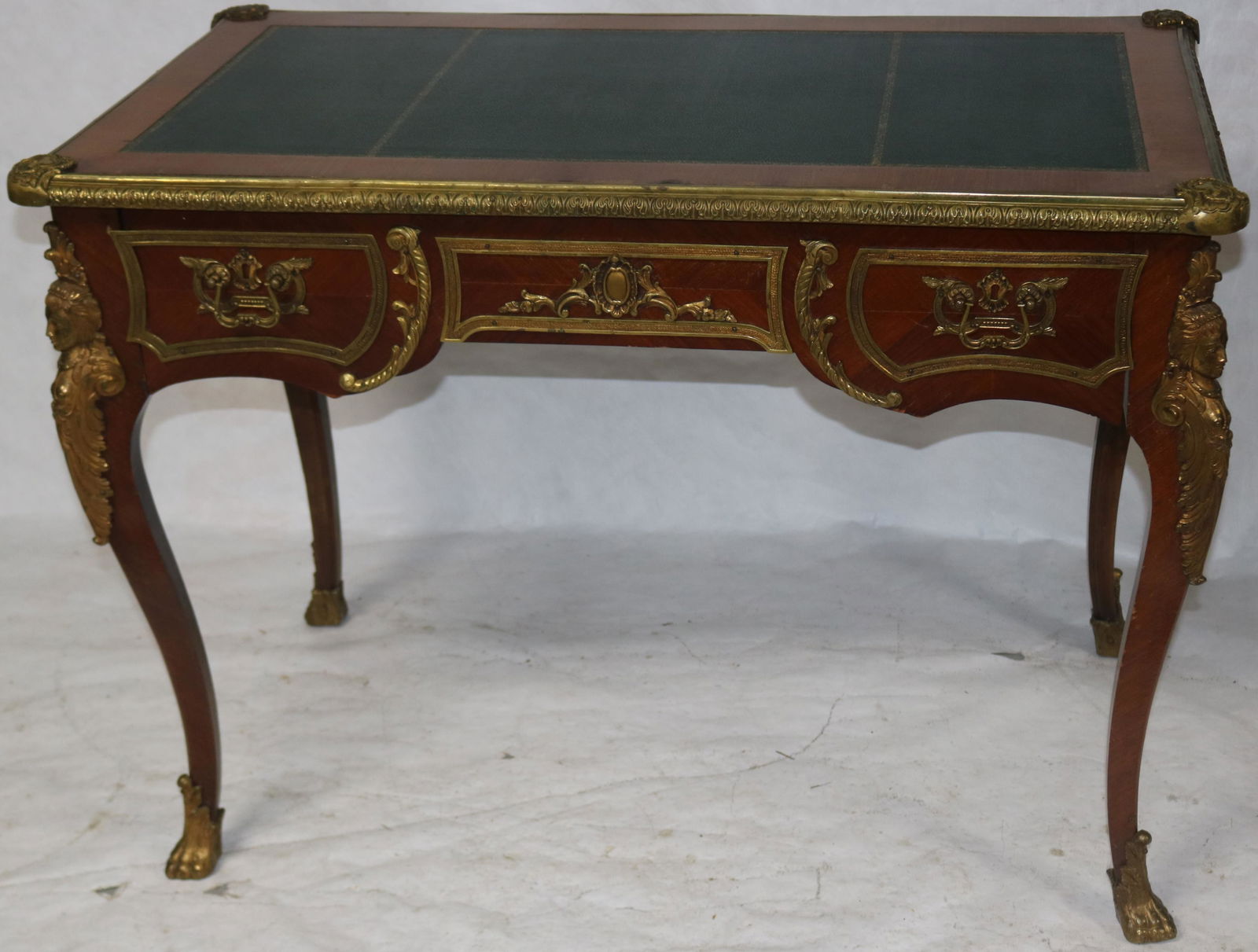 QUALITY CUSTOM FRENCH STYLE WRITING DESK WITH (1 of 5)