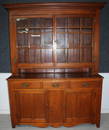 EARLY 19TH C. PENNSYLVANIA STEP BACK CUPBOARD