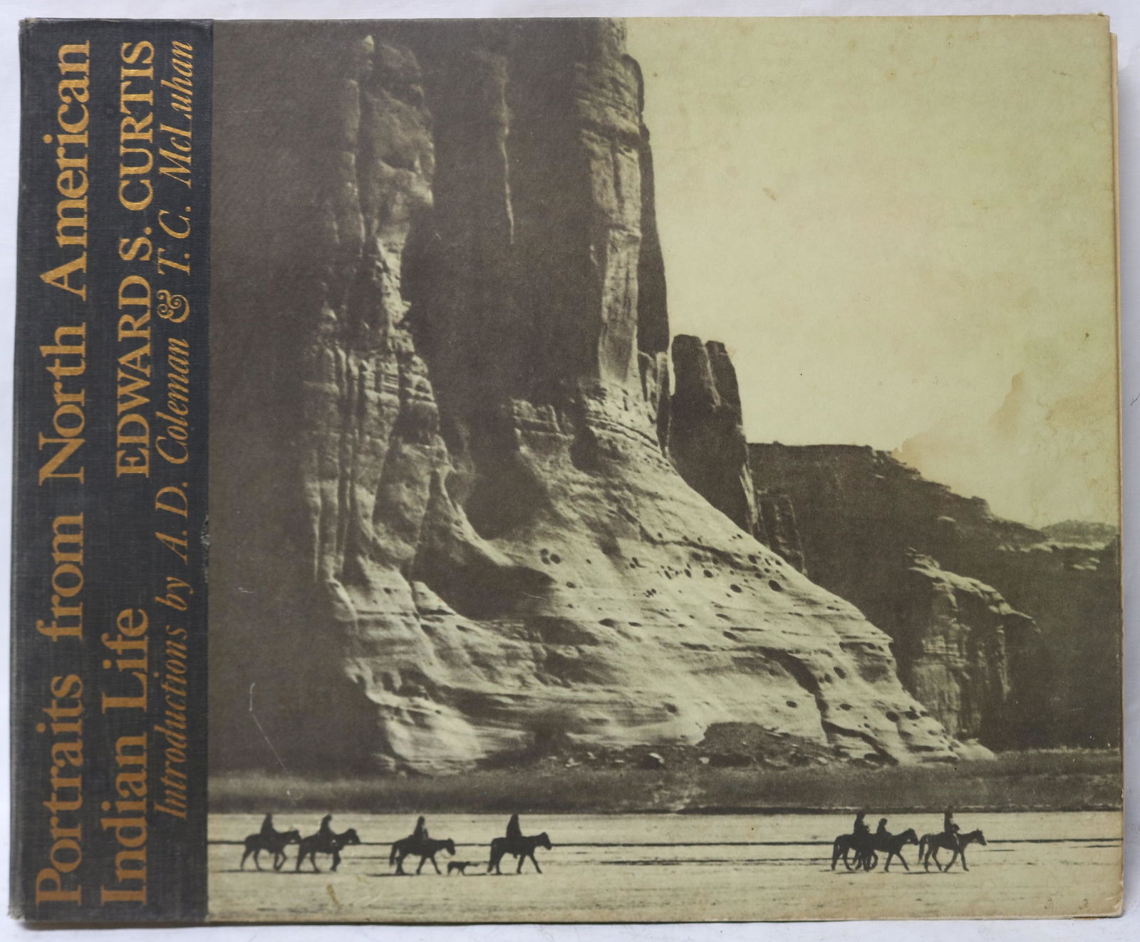 EDWARD CURTIS HARD COVER BOOK, (1 of 2)
