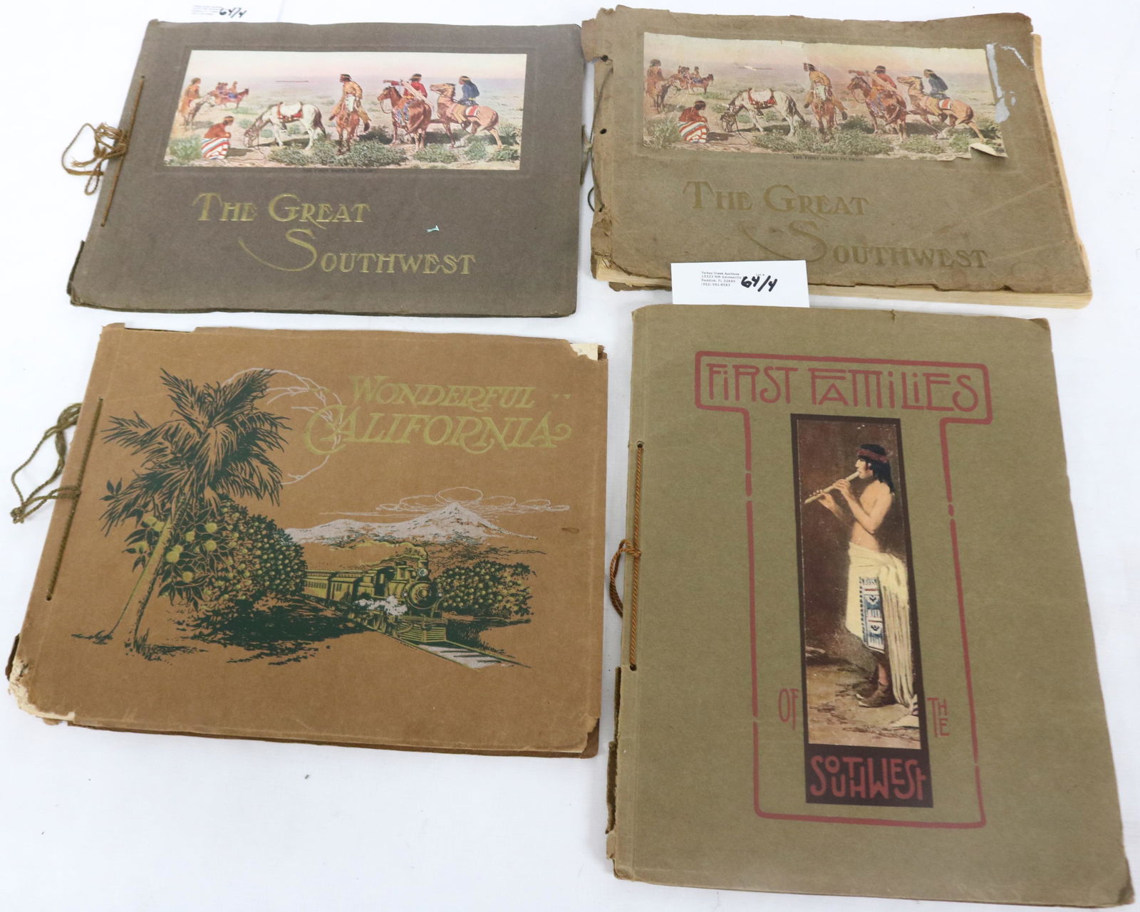 LOT 4 BOOKS, 3 SOUTHWEST NATIVE AMERICANS, 1 (1 of 5)