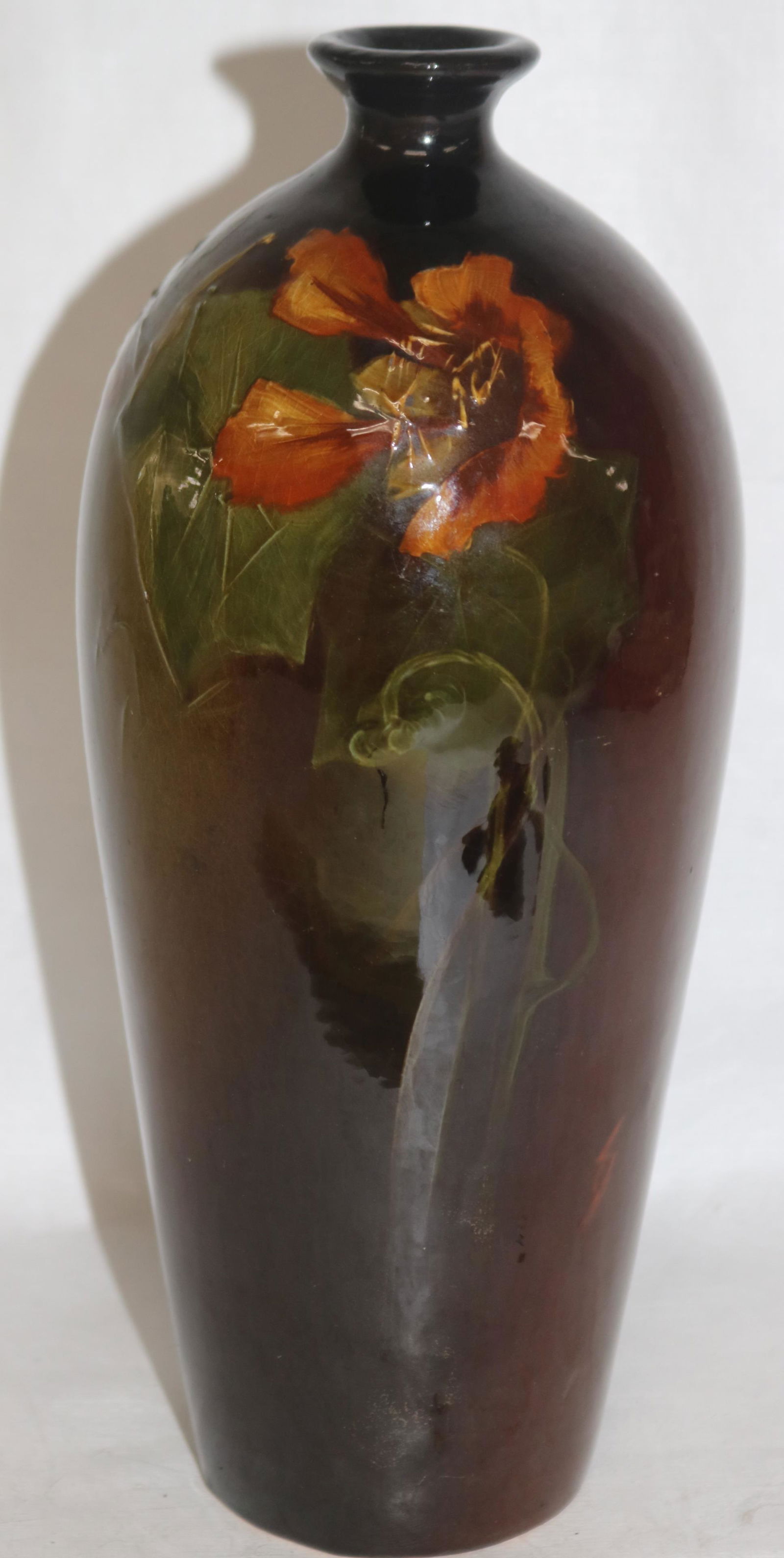 ROSEVILLE ROZANE; STANDARD GLAZE POTTERY VASE, (1 of 3)
