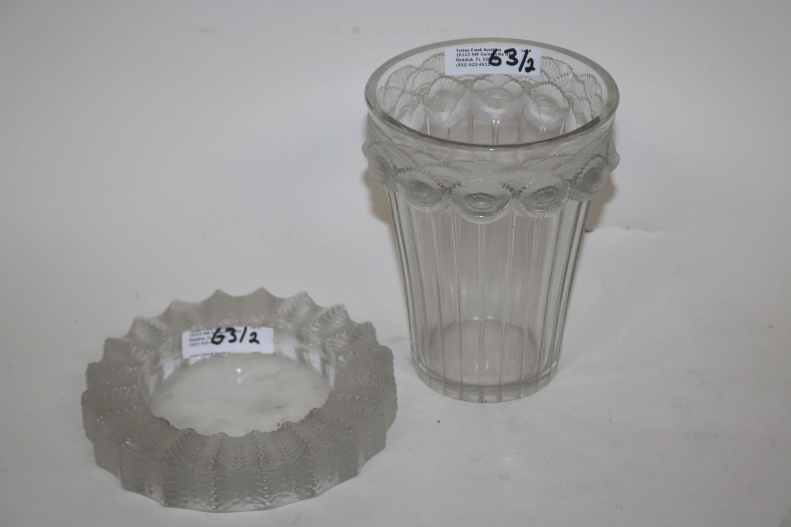 TWO PIECES OF LALIQUE (1 of 4)