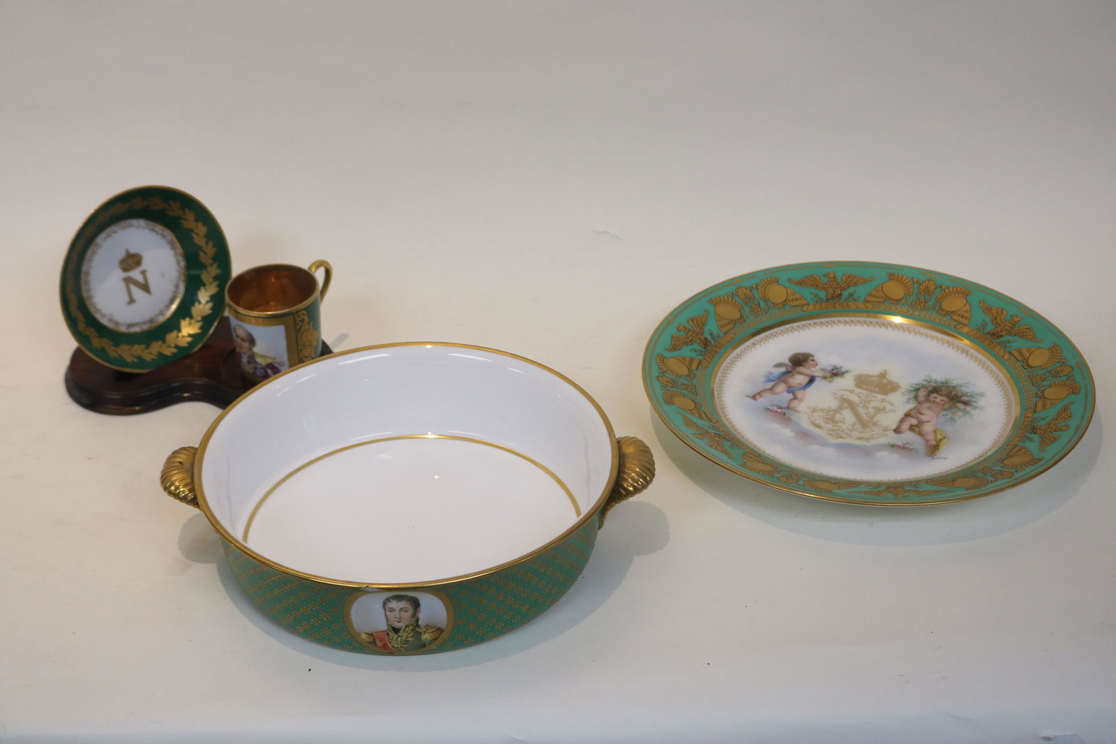 LOT OF THREE PIECES OF SEVRES (1 of 11)