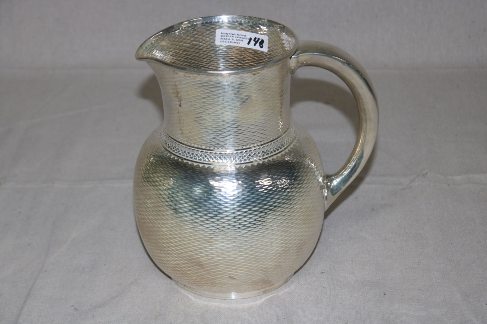 EARLY GORHAM STERLING SILVER WATER PITCHER (1 of 4)