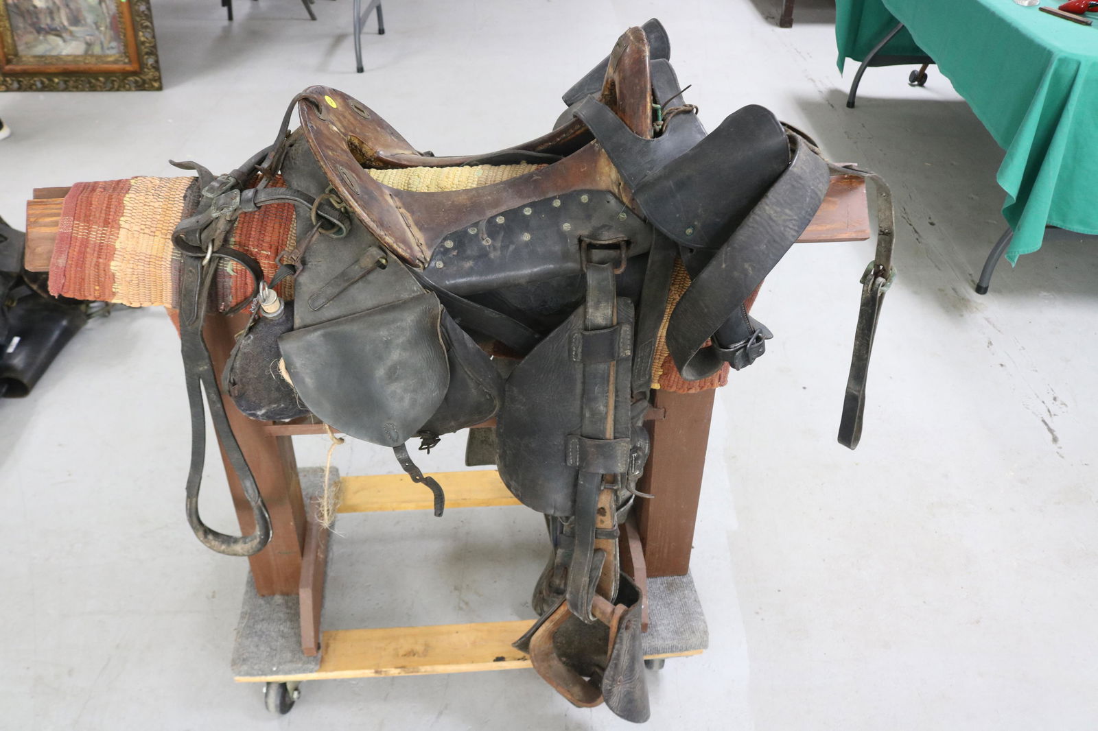 LATE 19TH CENTURY MCCLELLAN SADDLE (1 of 3)