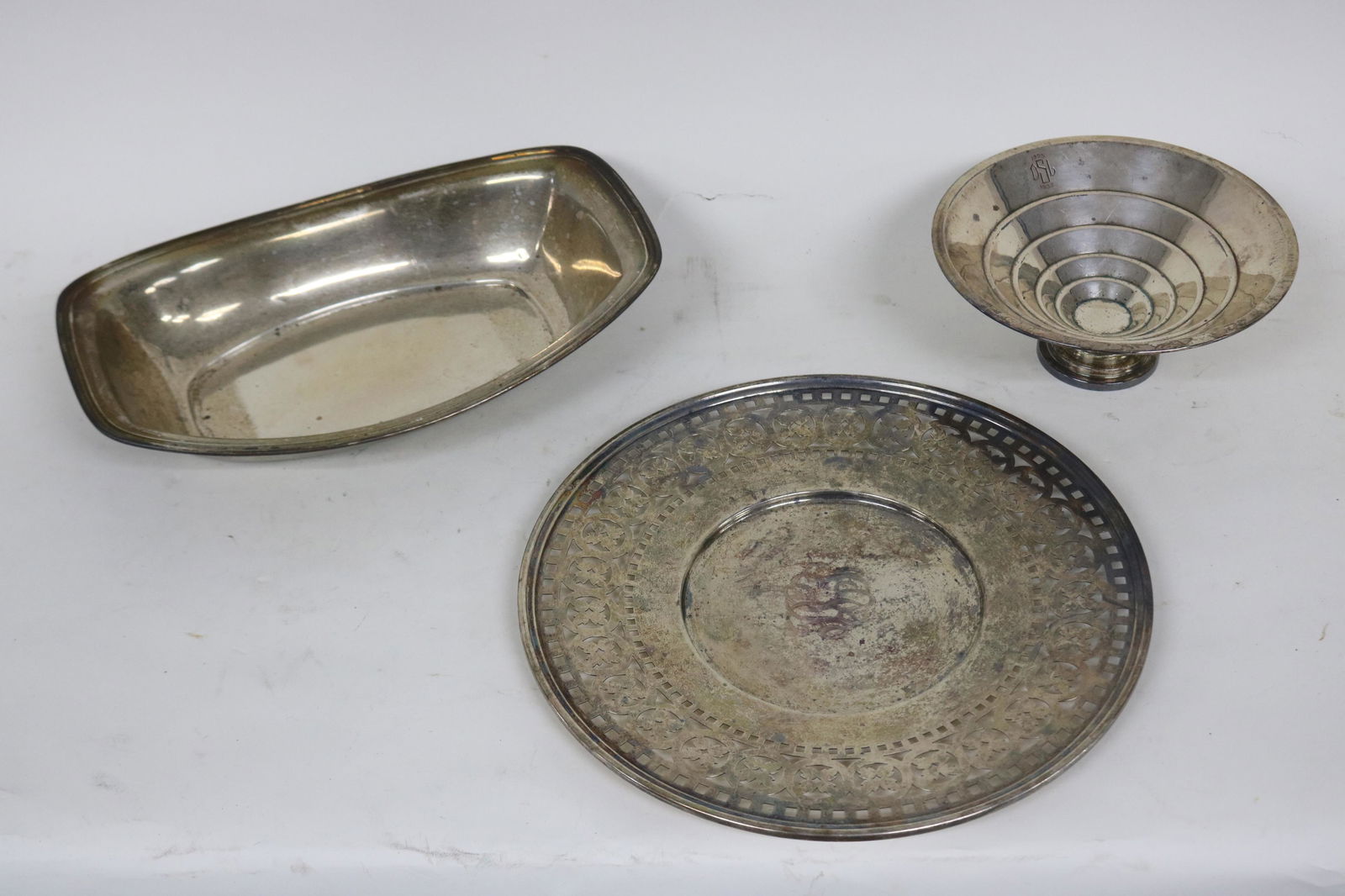 THREE PIECES STERLING SILVER (1 of 2)