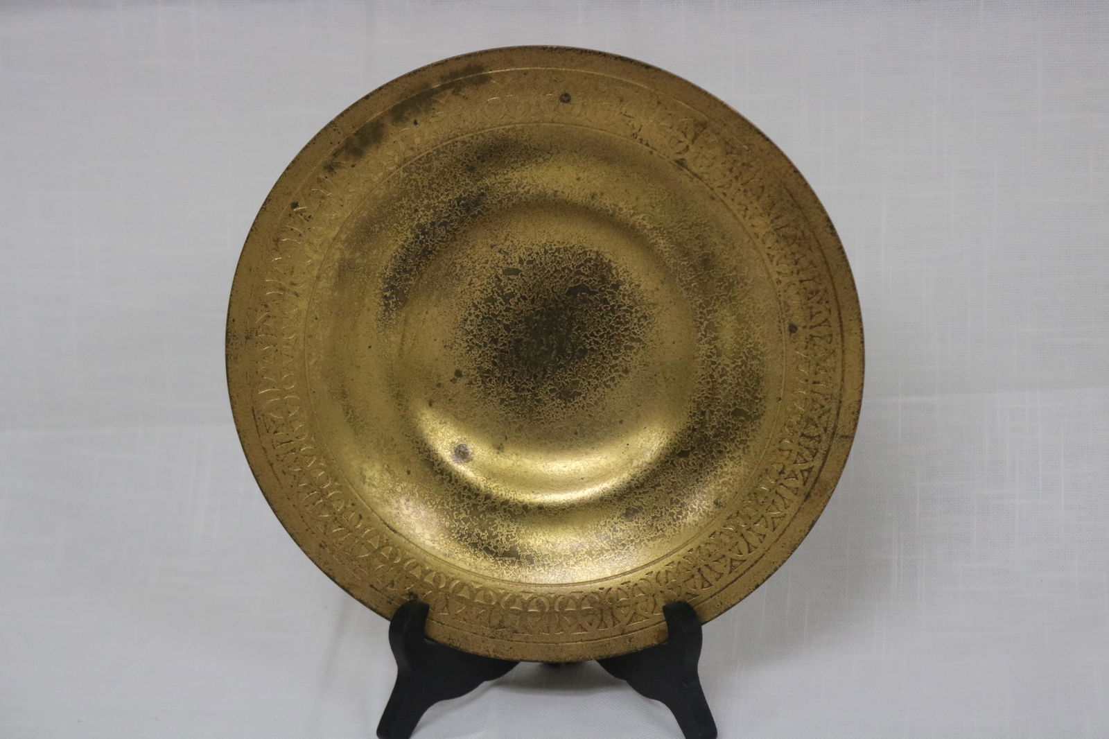 TIFFANY STUDIOS BRONZE PLATE (1 of 5)