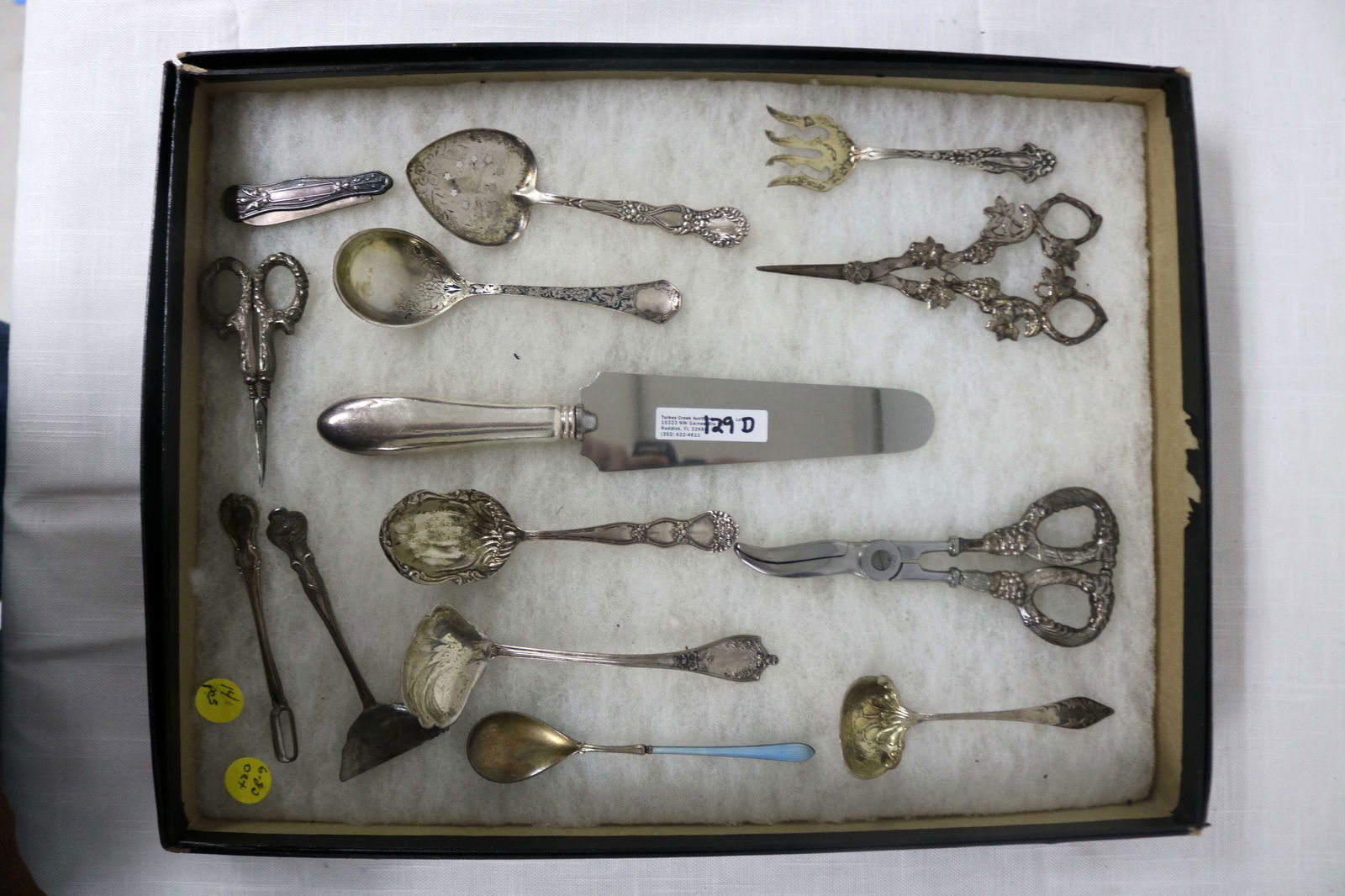 FOURTEEN PIECES OF STERLING AND GERMAN SILVER (1 of 3)