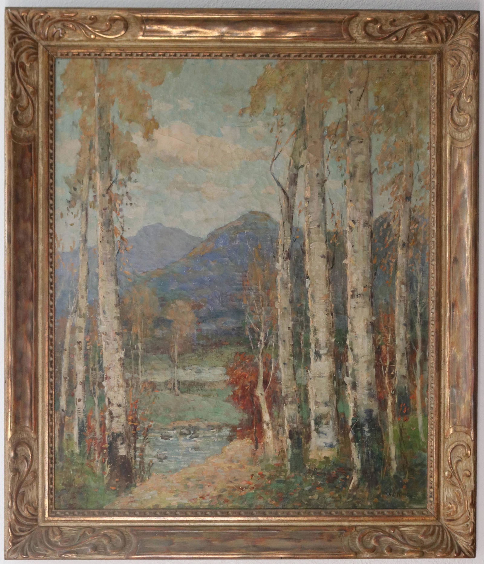 PAUL BERNARD KING, 1917-1971, NY OIL ON CANVAS, (1 of 6)