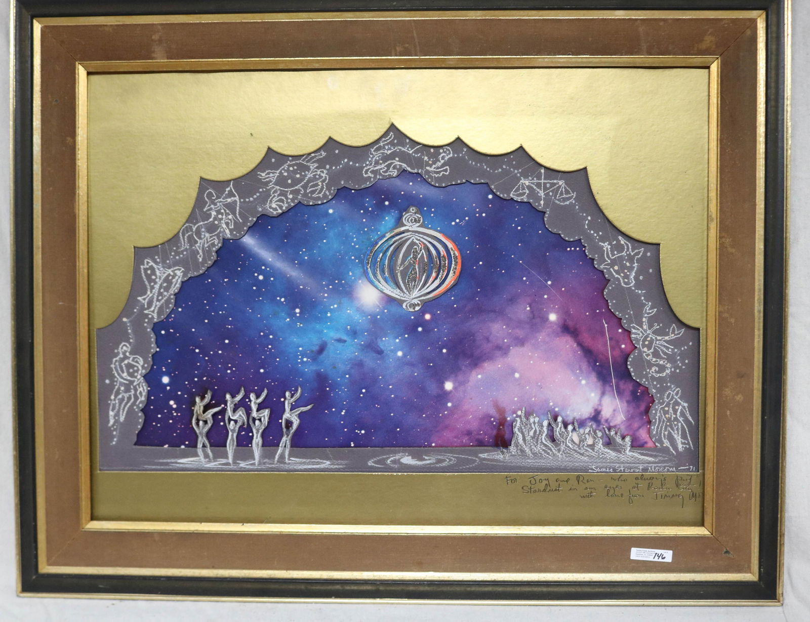 FRAMED MIXED MEDIA ART WORK FROM THE SHOW (1 of 4)
