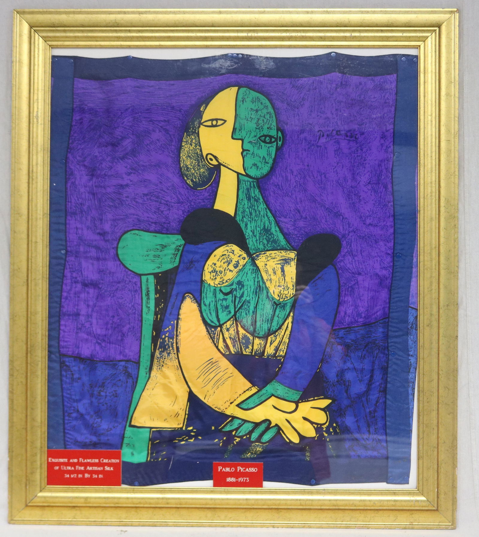 PABLO PICASSO, 1881-1973, FRAMED & GLAZED PRINT (1 of 3)