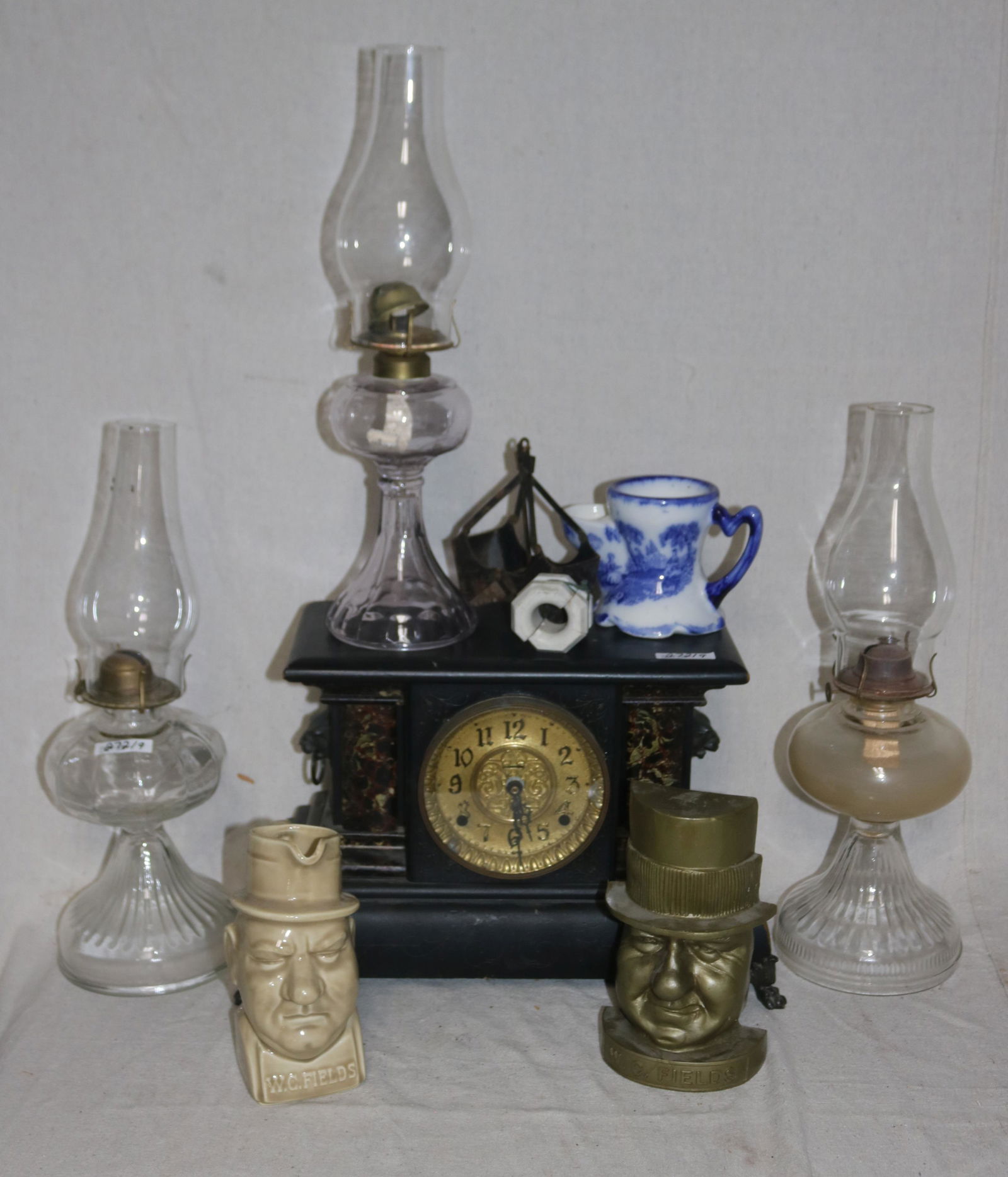 LOT 9 ITEMS, W.C. FIELD WHISKEY PITCHER, 3 (1 of 1)